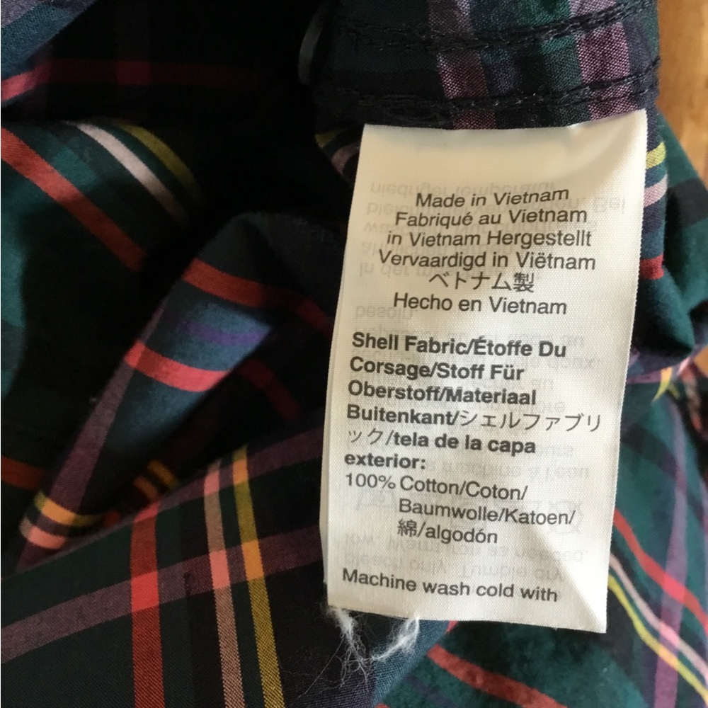 J. Crew Classic-fit Boy Shirt Signature Tartan - Picture 5 of 6